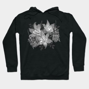 Belladonna Lilies and Hissing Cockroaches Hoodie